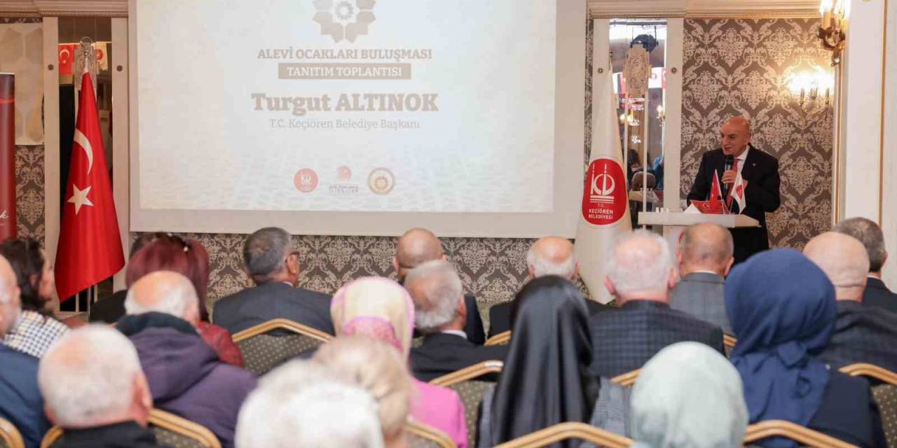 Keçiören’de “Alevi Ocakları Buluşması”nın Tanıtımı Programı Düzenlendi