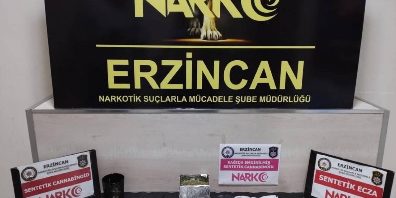 Erzincan’da Uyuşturucu Ticareti Yapan 2 Zanlı Tutuklandı