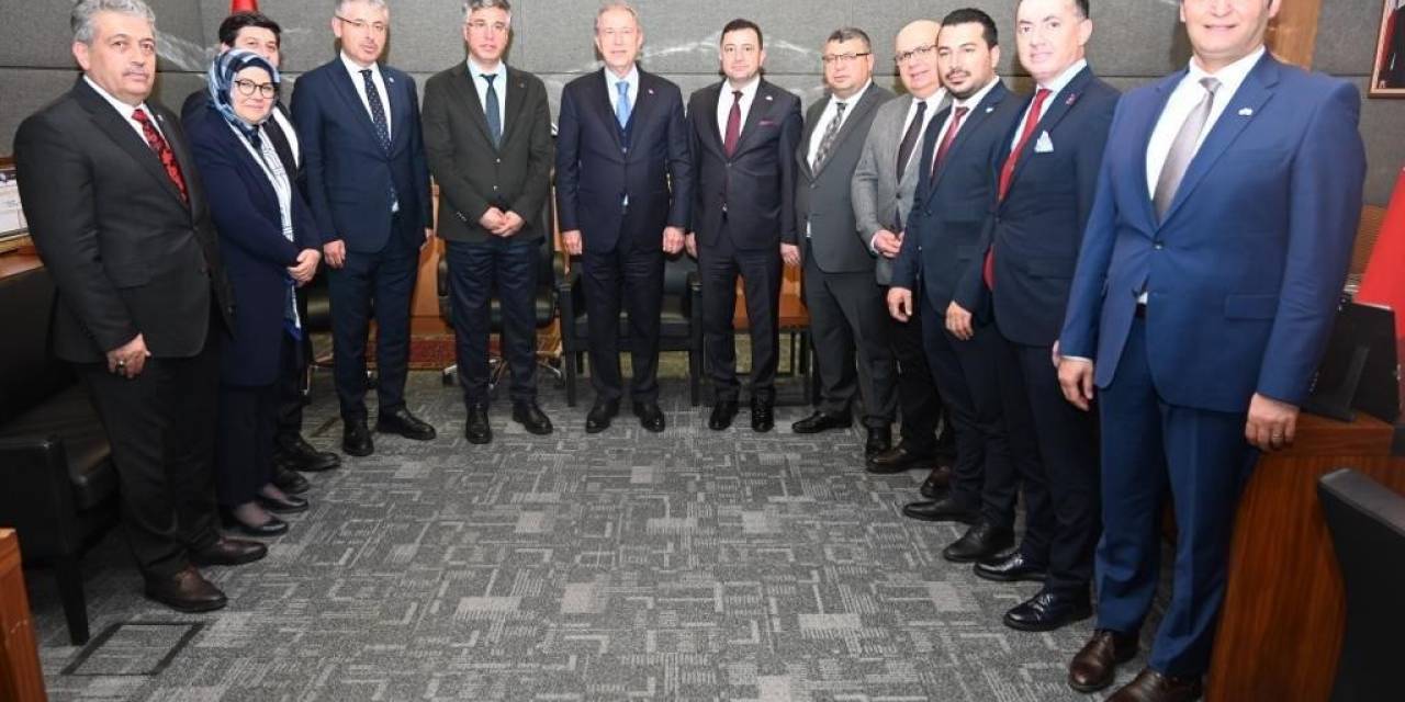 Kayseri Osb Yönetimi, Mustafa Elitaş, İsmail Özdemir Ve Kayseri Milletvekillerini Ankara’da Ziyaret Etti