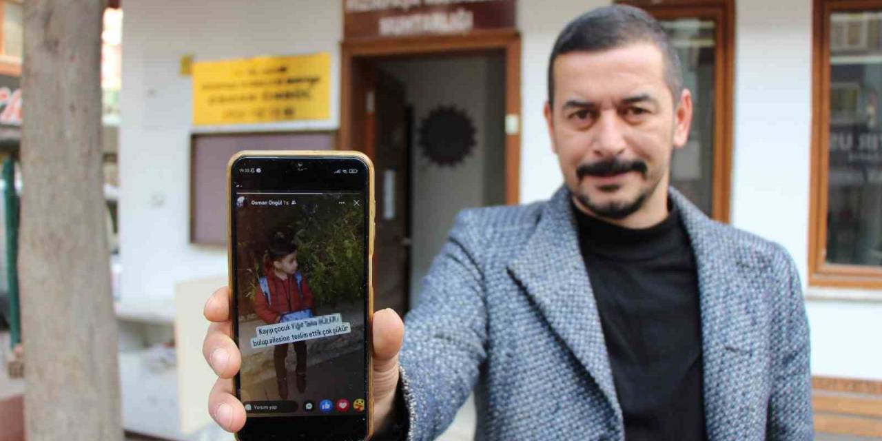 Amasya’da Okul Çıkışı Kaybolan Çocuğu Mahalle Muhtarı Buldu