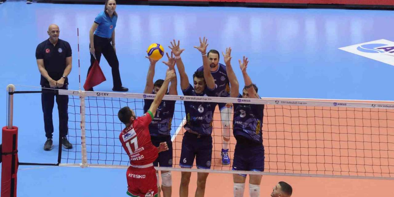 Arkas Spor, Cev Kupası’nda Çeyrek Finalde