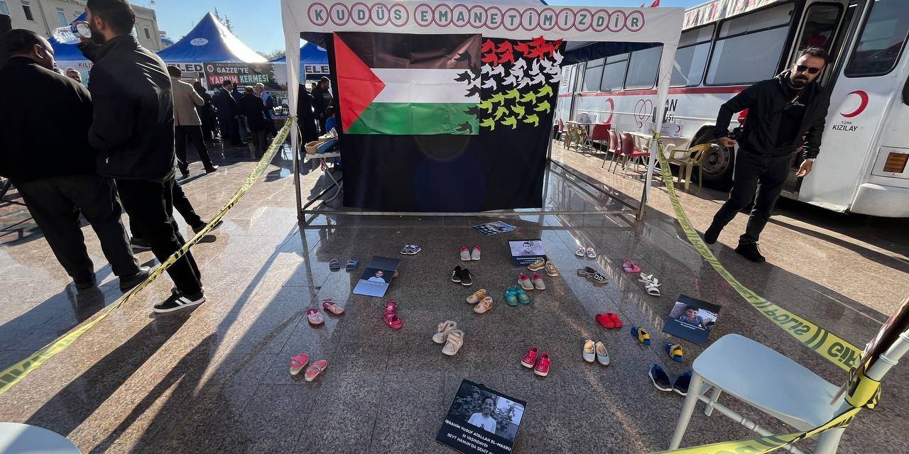 Kilis’te Filistinliler İçin Yardım Etkinliği Düzenlendi