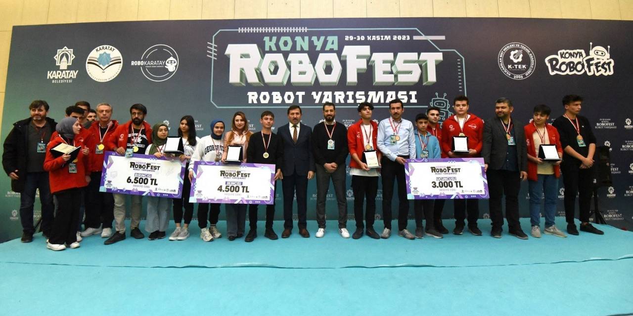 Konya Robofest Robot Yarışması Sona Erdi