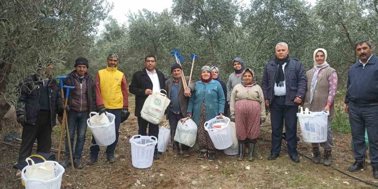 Büyükşehir’in Üreticilere Desteği Sürüyor