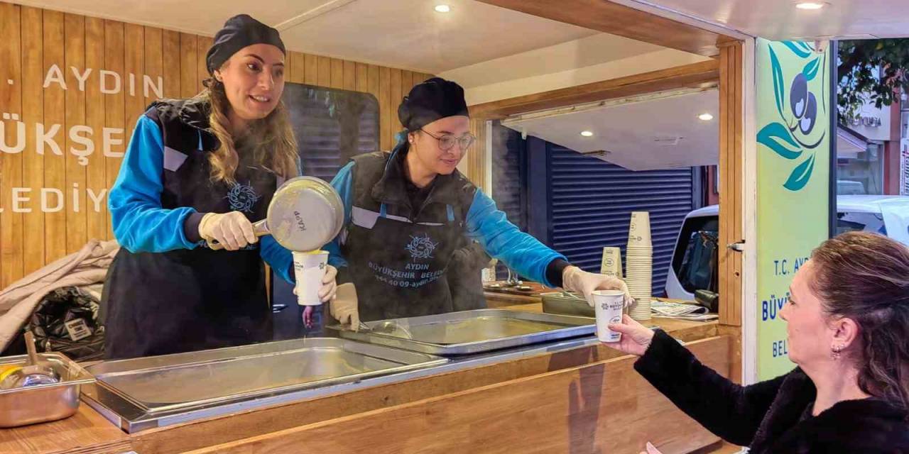 Aydın Büyükşehir Belediyesi Kış Aylarında Vatandaşların İçini Isıtıyor