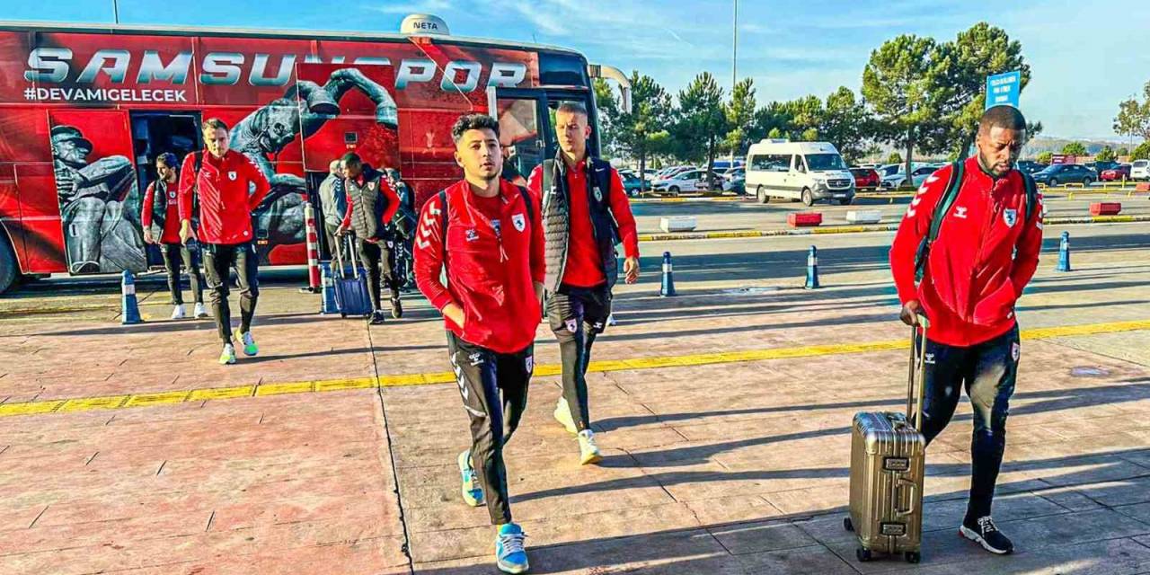 Samsunspor, Adana Demirspor Deplasmanına 6 Eksikle Gitti