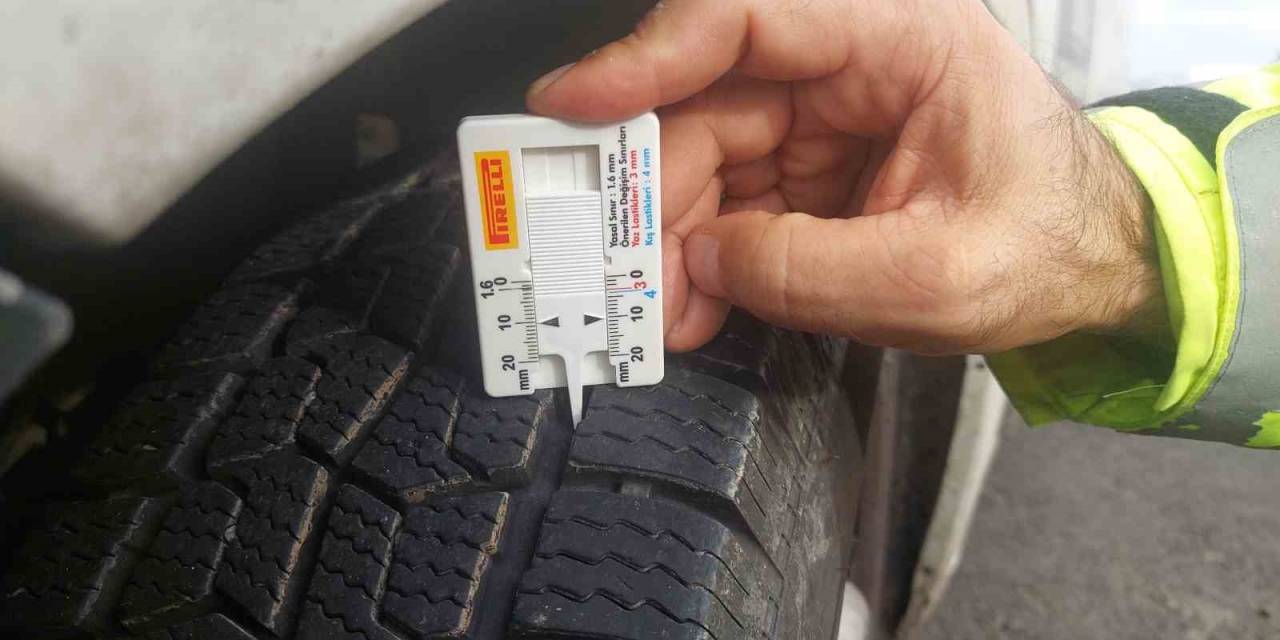 Tekirdağ’da Kış Lastiği Denetimleri