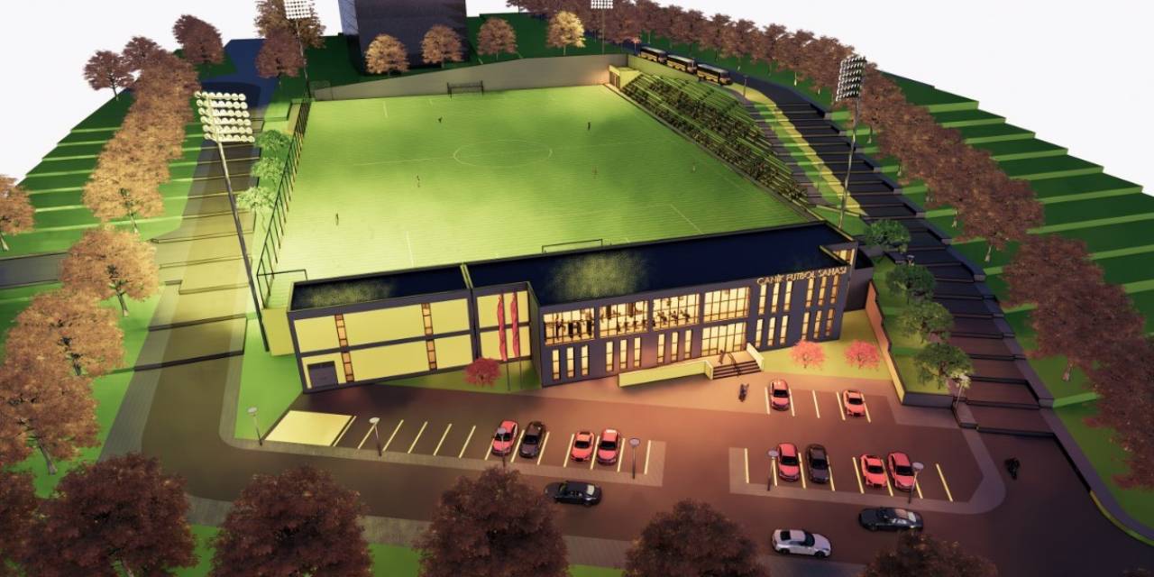 Canik’e Fıfa Standartlarında Futbol Sahası