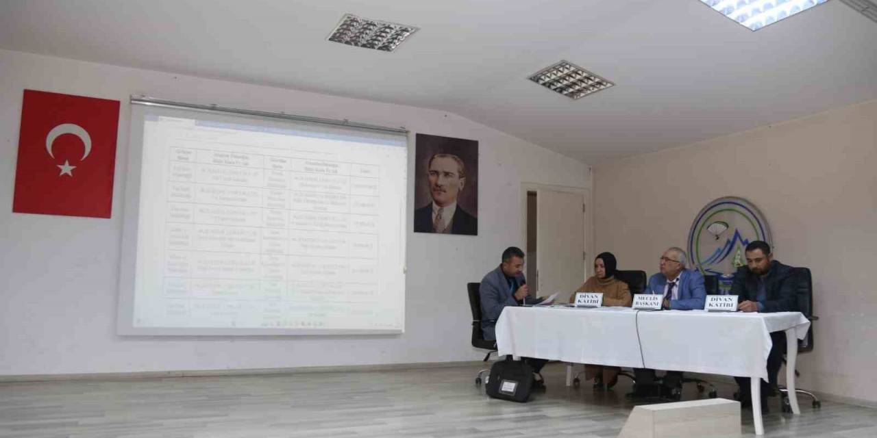 Çameli Belediye Meclisi Aralık Ayı Toplantısı Yapıldı