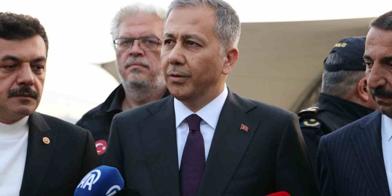 Bakan Yerlikaya: "Şu Ana Kadar Kayıp Denizcilerimizden Herhangi Bir Emareye Rastlamadık"