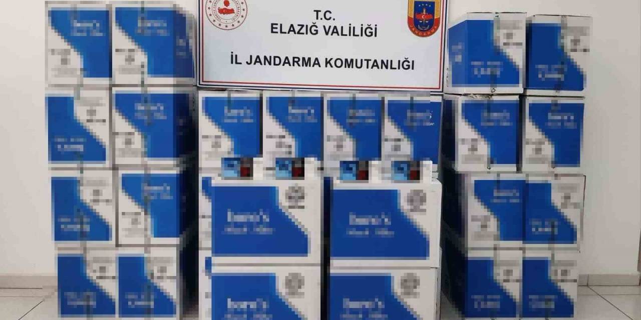Elazığ’da 320 Bin Adet Kaçak Makaron Ele Geçirildi