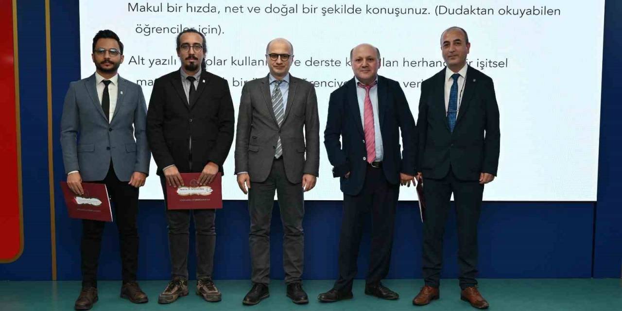 Zbeü’de Erişilebilir Ders Materyali Eğitim Semineri Gerçekleştirildi