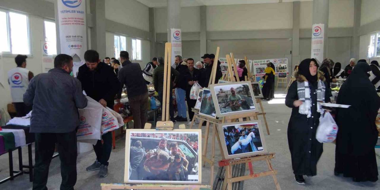 Gercüş’te Filistinliler İçin Yardım Etkinliği Düzenlendi