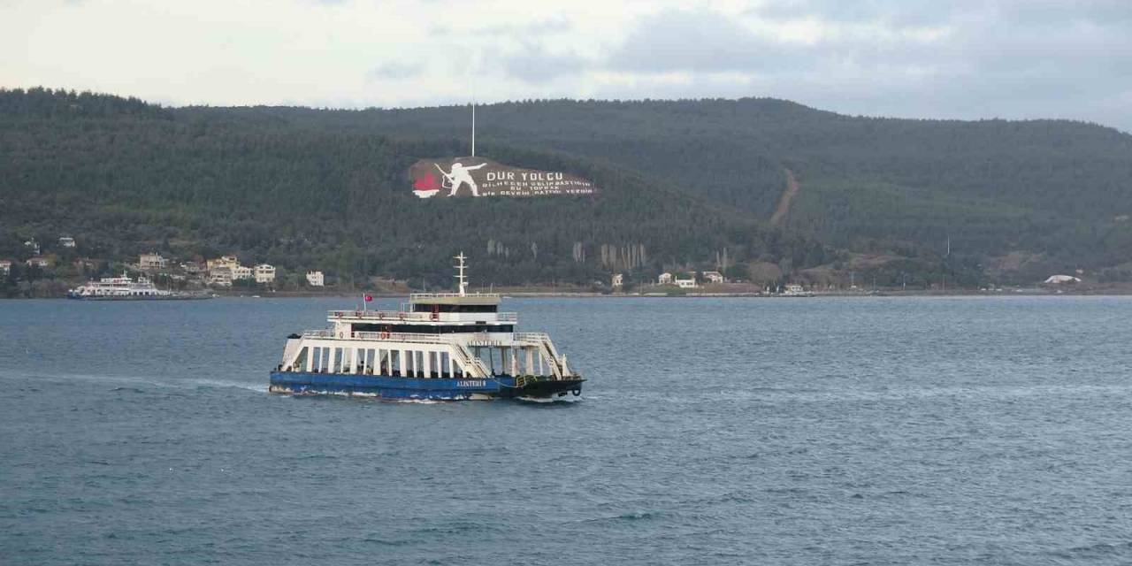 Bozcaada Ve Gökçeada’ya Yarınki Tüm Feribot Seferlerine İptal Edildi