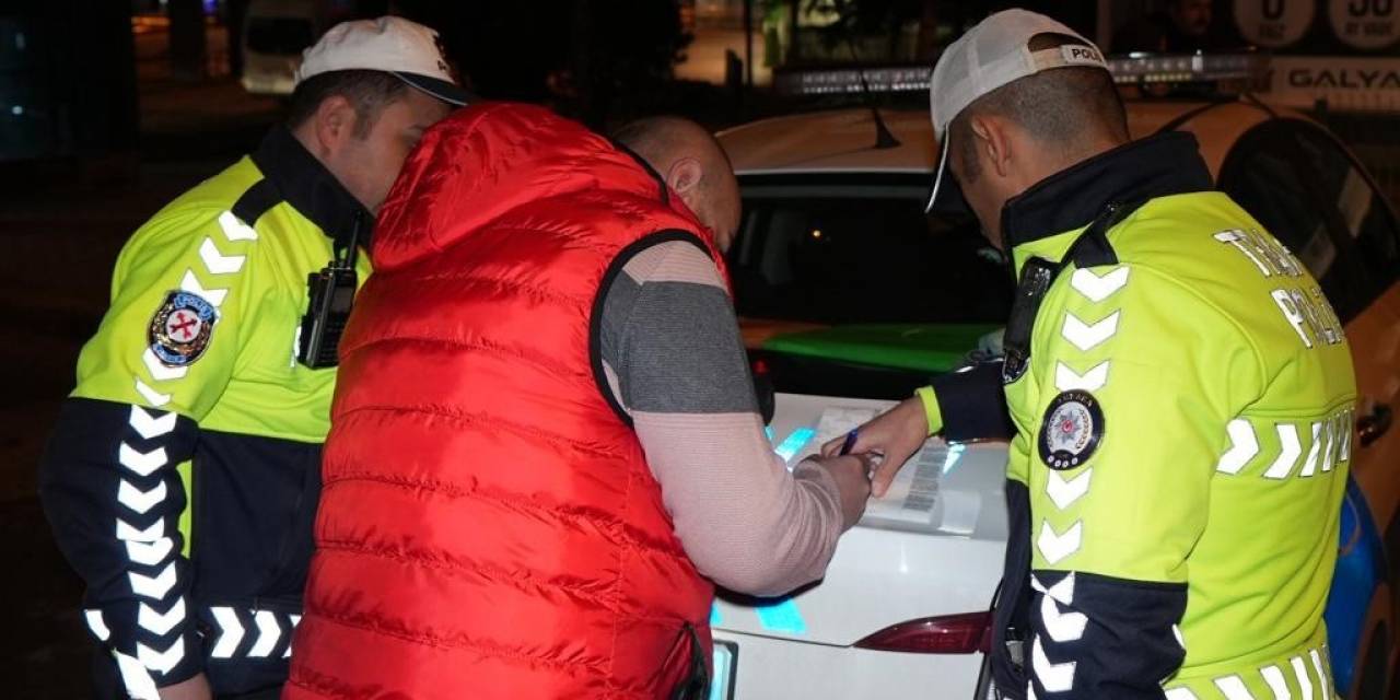 Ankara’da 3 Saatlik Trafik Uygulamasında 4 Araç Trafikten Men Edildi