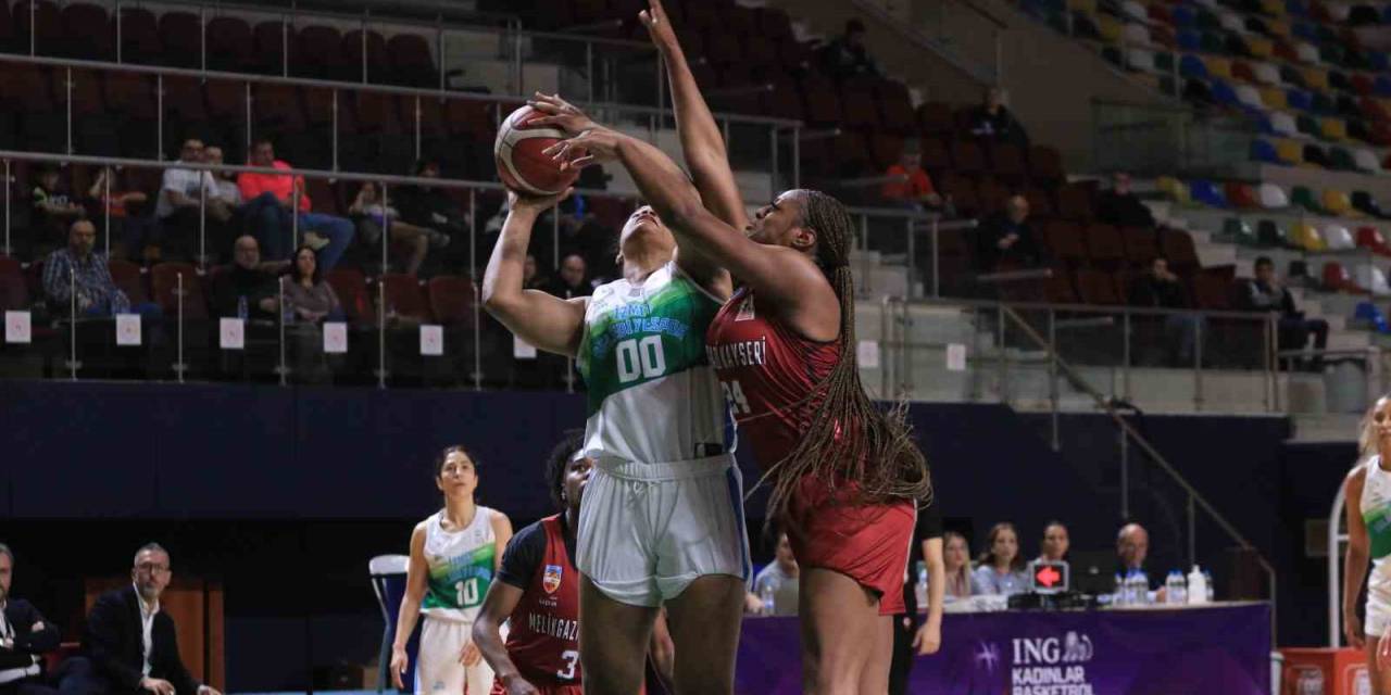 Kbsl: İzmit Belediyespor: 72 - Melikgazi Kayseri Basketbol: 76