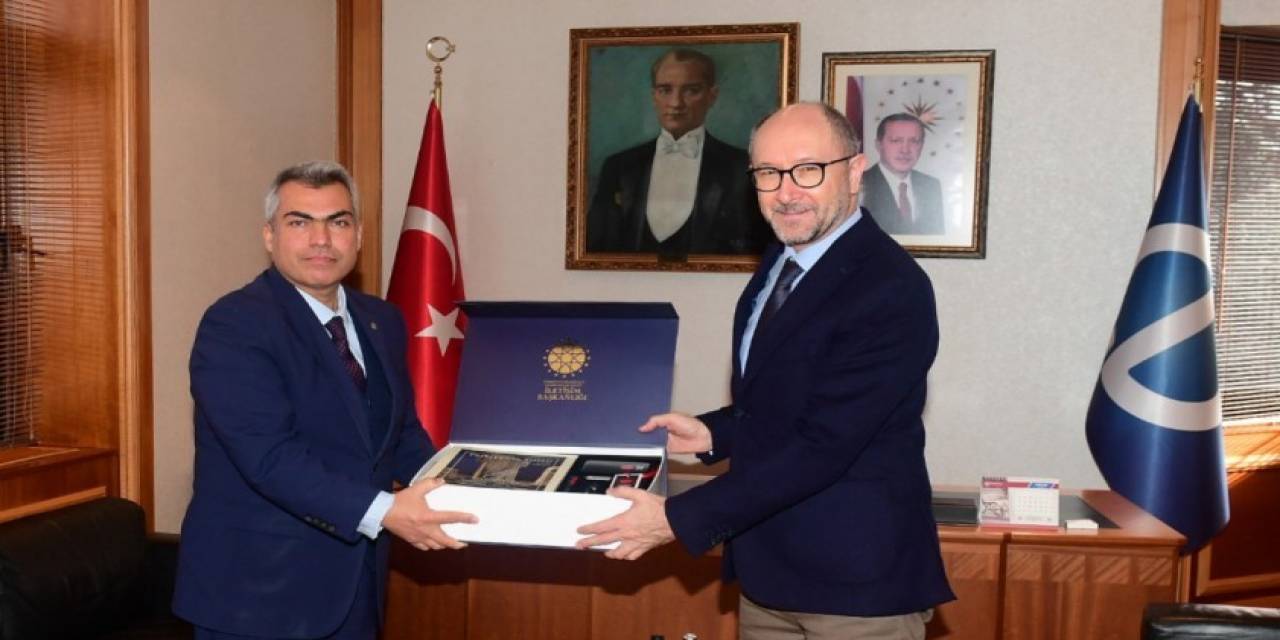 İletişim Başkanlığı Afyon Bölge Müdürü Ülgen’den Rektör Erdal’a Ziyaret