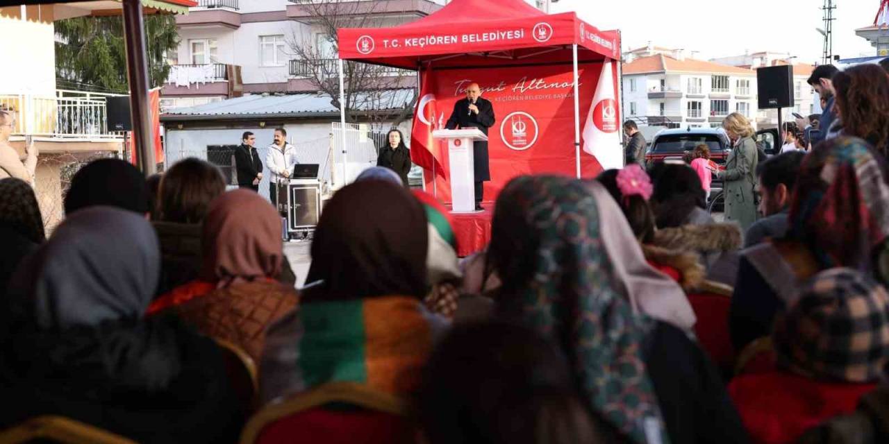 Keçiören’de Şehit Polis Memuru Cihat Ermiş Parkı’nın Açılışı Yapıldı