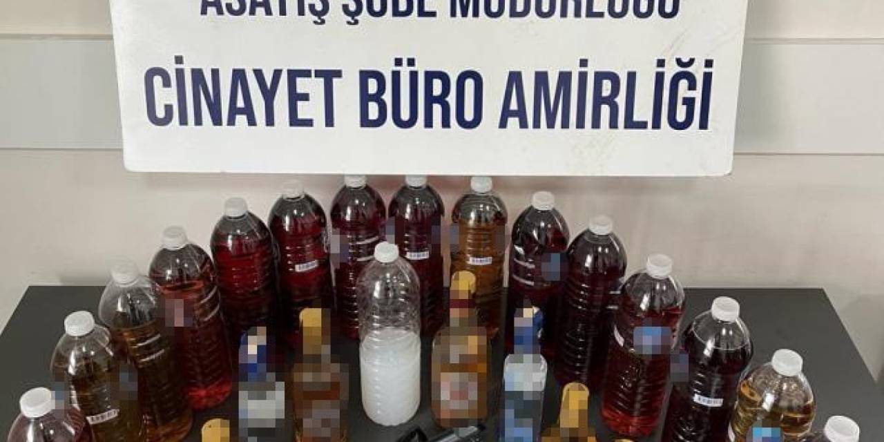 Kütahya’da Kaçak Alkol Ve Silah Ele Geçirildi