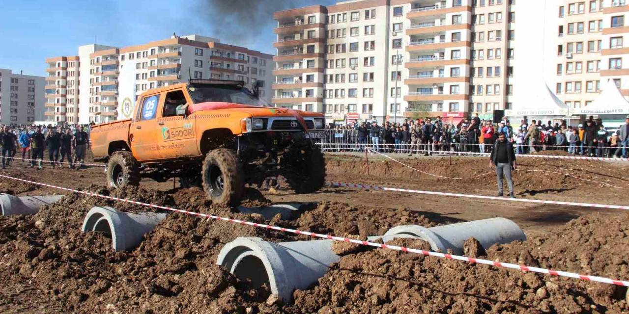 Cizre’de İlk Defa Off-roda Heyecanı Yaşandı