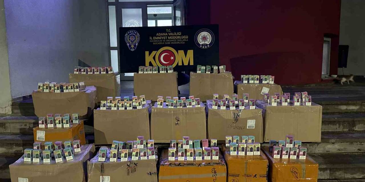 Adana’da Kaçakçılık Operasyonu
