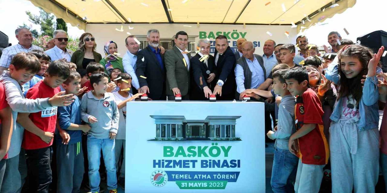 Başköy’ün Hizmet Binası Açılışa Hazır