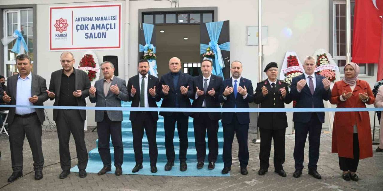 Aktarma Mahallesi Köy Konağı Açıldı