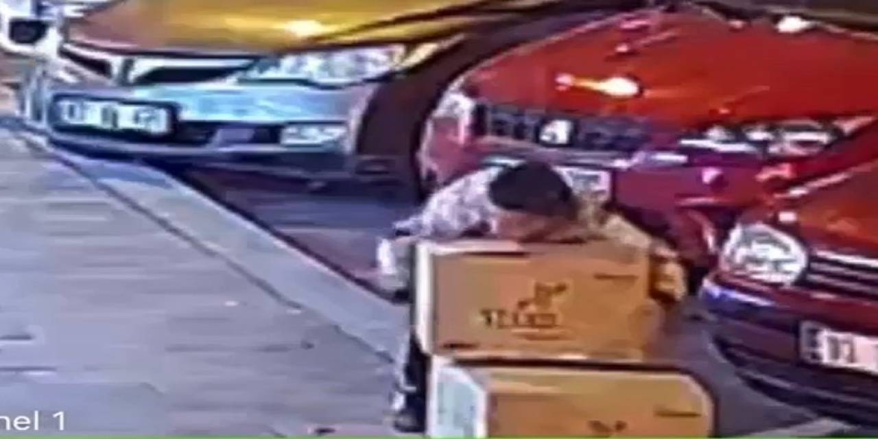 Boyu Kadar Ayakkabı Kolisini Çalıp Kayıplara Karıştı