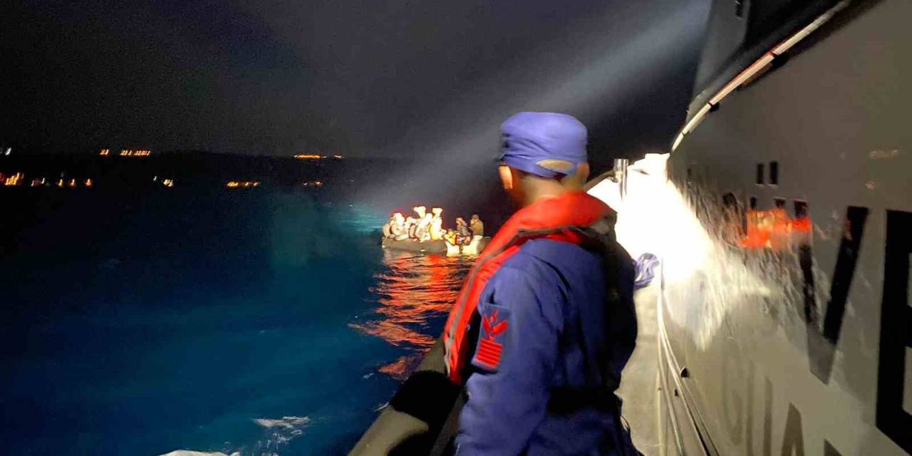 Ayvacık Açıklarında Yunan Unsurlarınca Ölüme Terk Edilen 49 Kaçak Göçmen Kurtarıldı