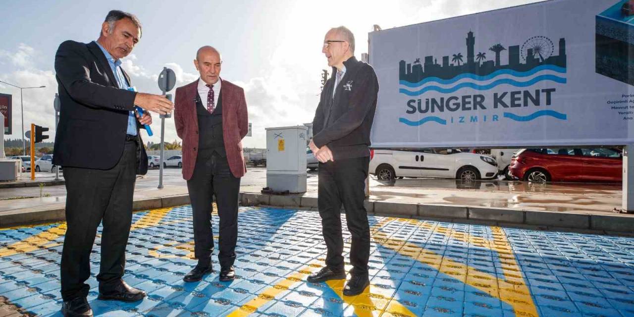 Türkiye’nin İlk Sünger Otoparkı İzmir’de