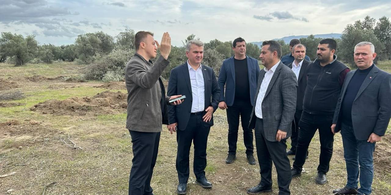 Mustafa Canbey Edremit’de Yatırımları Yerinde İnceledi