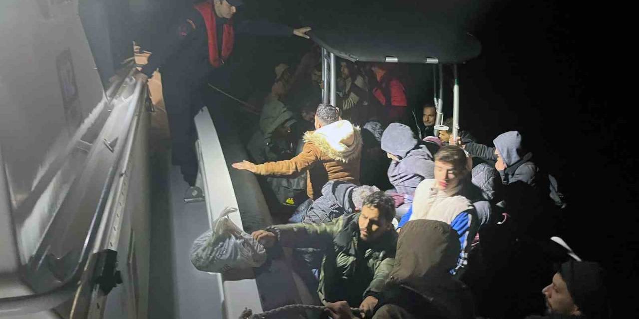 Fethiye’de 82 Düzensiz Göçmen Yakalandı, 33 Göçmen Kurtarıldı