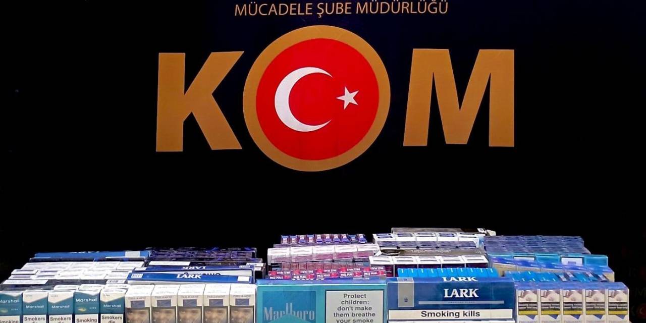 Polisten Kaçak Sigara Operasyonu