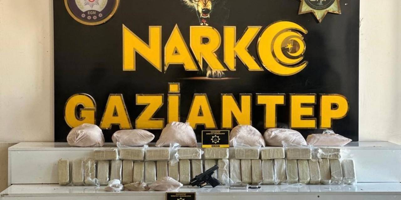 Gaziantep’te Kasım Ayında 507 Kilo Uyuşturucu Madde Ele Geçirildi