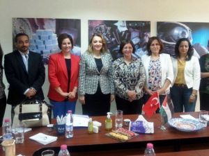 Atasoy, Filistin’de Paltrade Ticaret Merkezini Ziyaret Etti