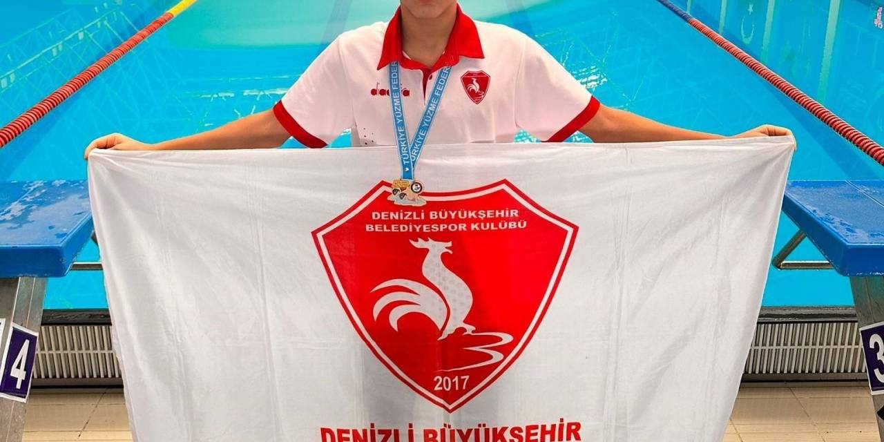 Denizlili Yüzme Takımından Bir Şampiyonluk Daha