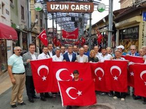 Btso’dan Teröre Bayraklı Tepki
