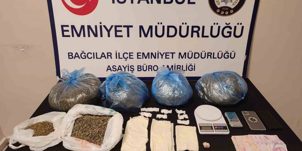 Bağcılar’da Uyuşturucu Denetimi: 4 Kilo 330 Gram Bonzai Ele Geçirildi
