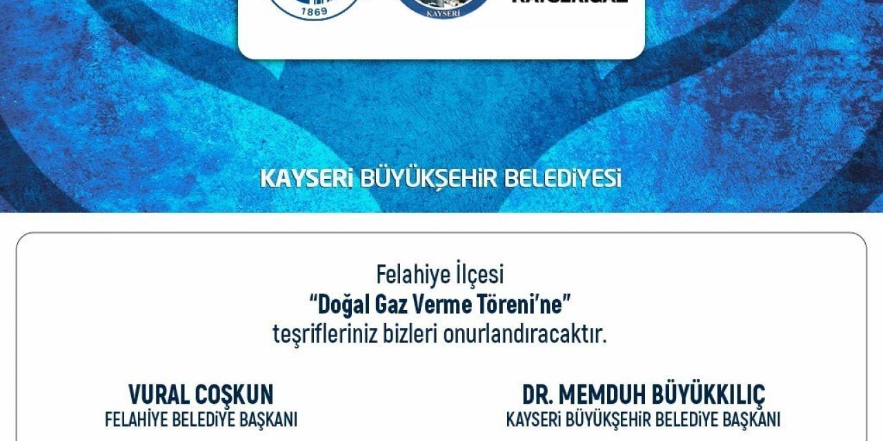 Felahiye Ve Özvatan’da ’doğal Gaz’ Heyecanı