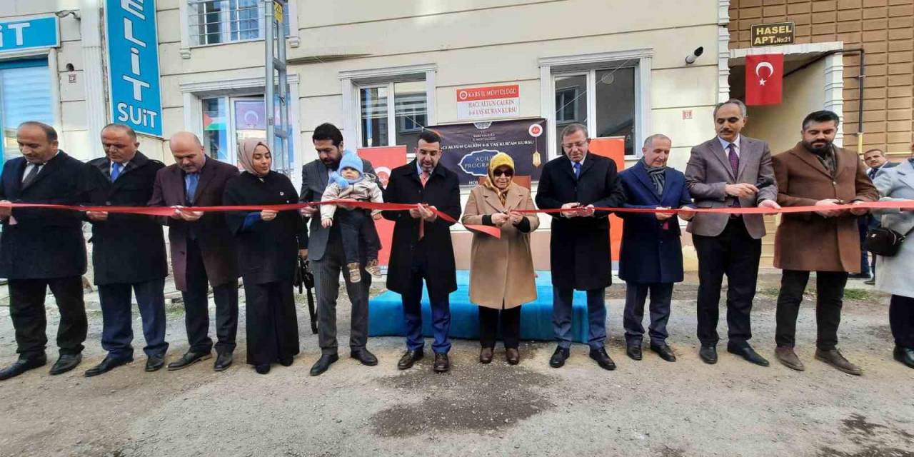 Kars’ta 4-6 Yaş Kur’an Kursu’nun Açılışı Yapıldı