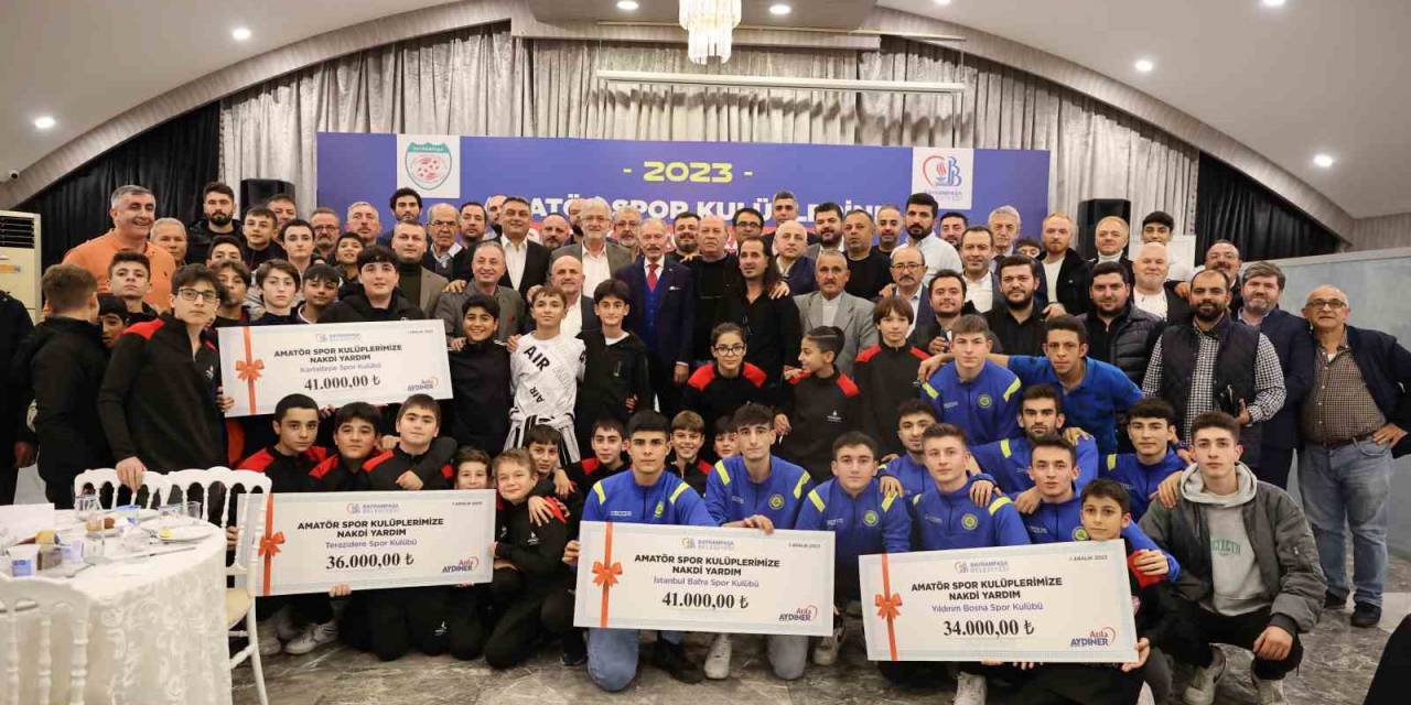 Bayrampaşa’da Spor Kulüplerine Büyük Destek