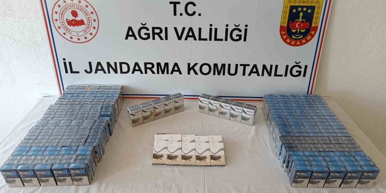 Ağrı’da 655 Paket Kaçak Sigara Ele Geçirildi