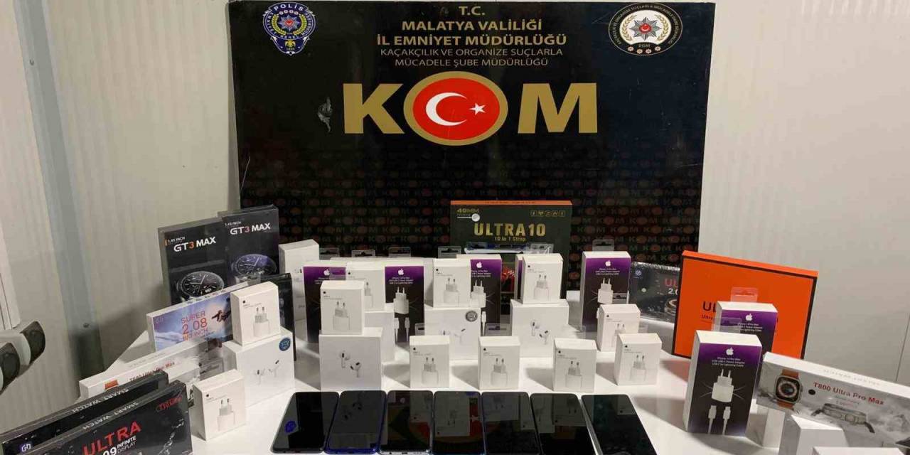 Malatya’da Kaçakçılık Operasyonu