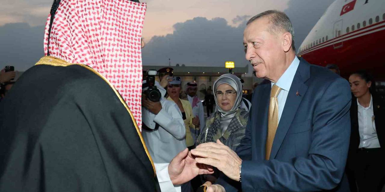 Cumhurbaşkanı Erdoğan Katar’da