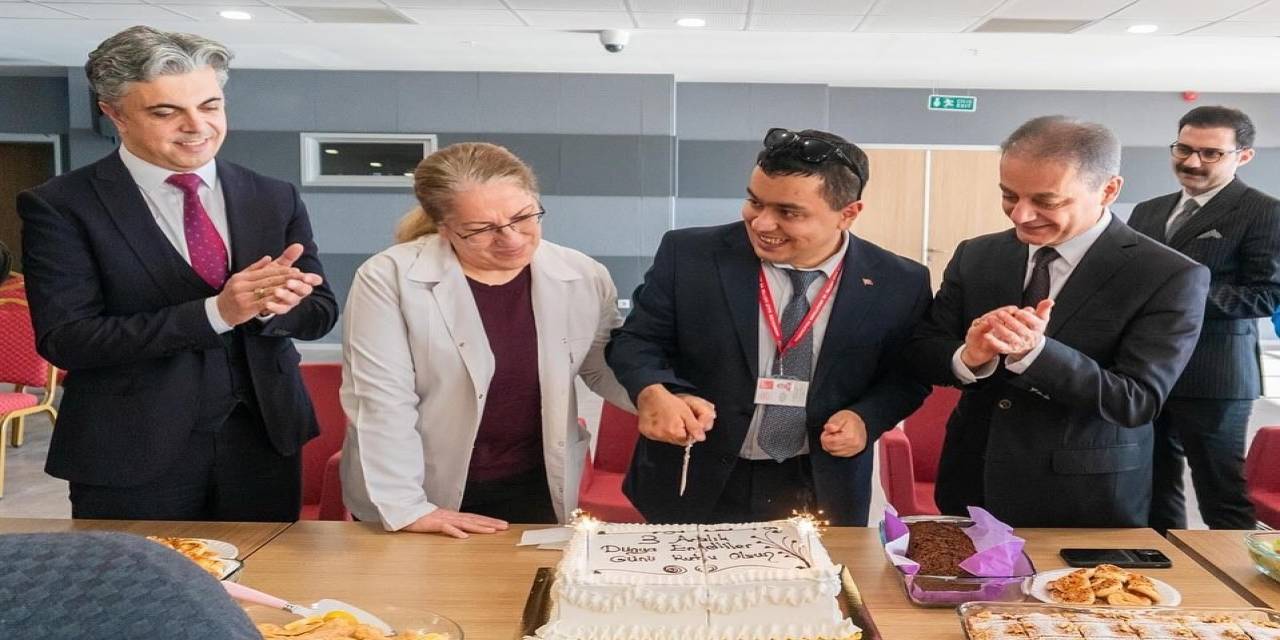 Hastanede Çalışan Engelli Bireyler Unutulmadı