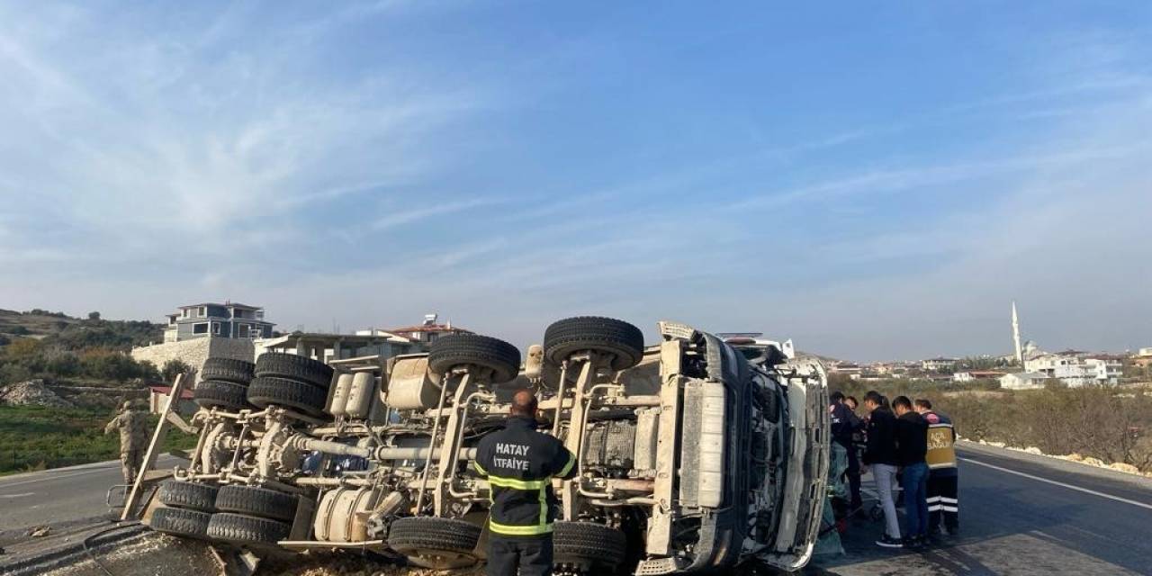 Hatay’da Trafik Kazası: 1 Yaralı