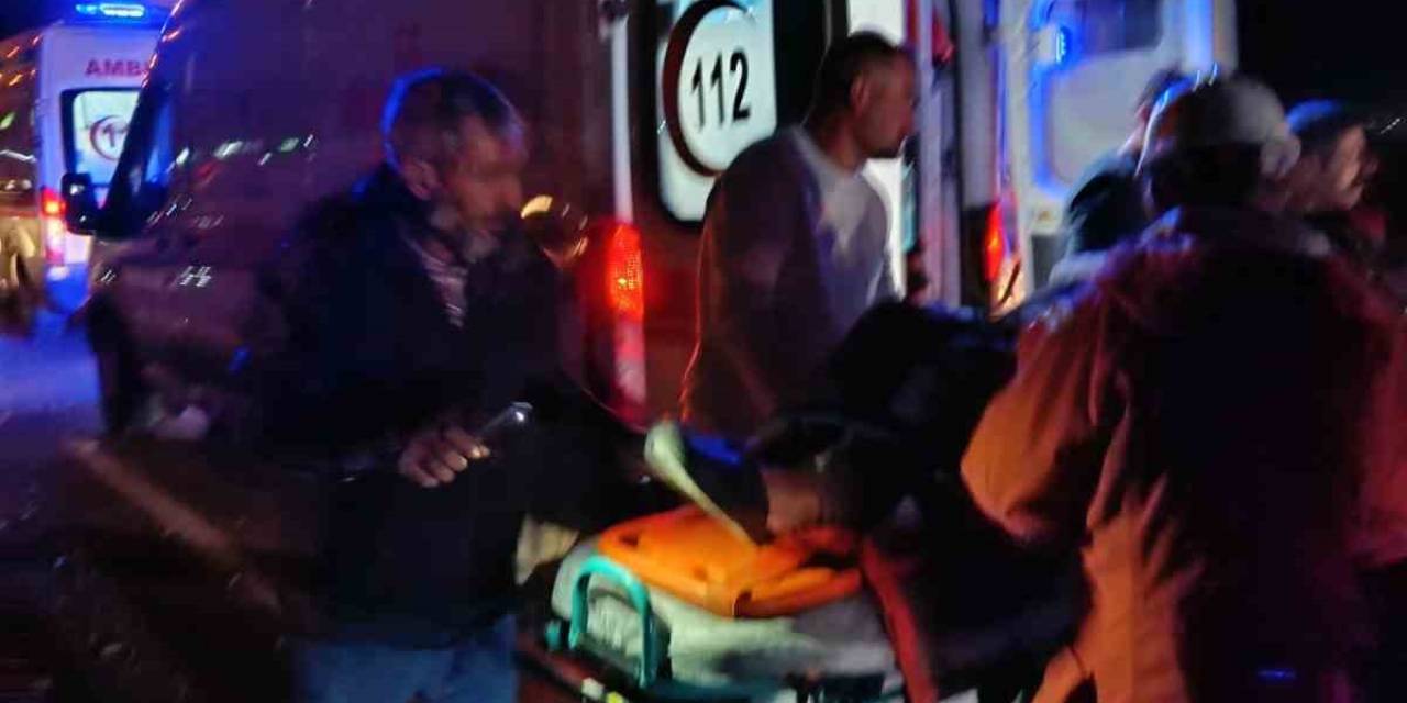 Kızıltepe’de Kontrolden Çıkan Otomobil Takla Attı: 3’ü Çocuk 8 Yaralı