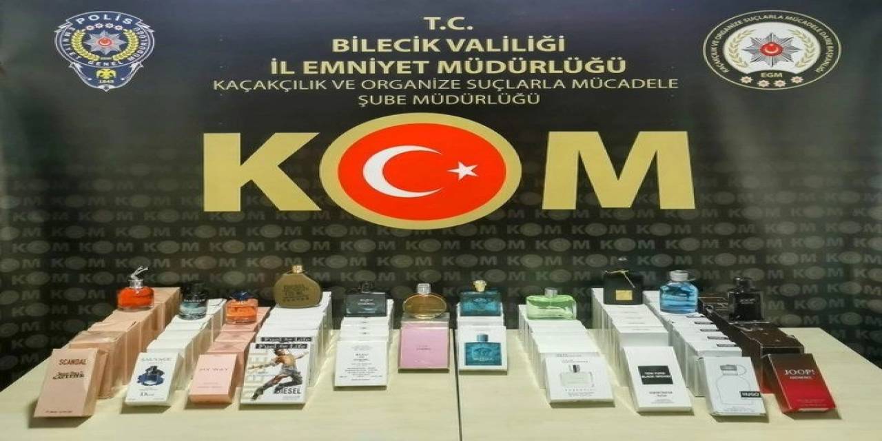 Yapılan Operasyonda Çok Sayıda Kaçak Parfüm Ele Geçirildi