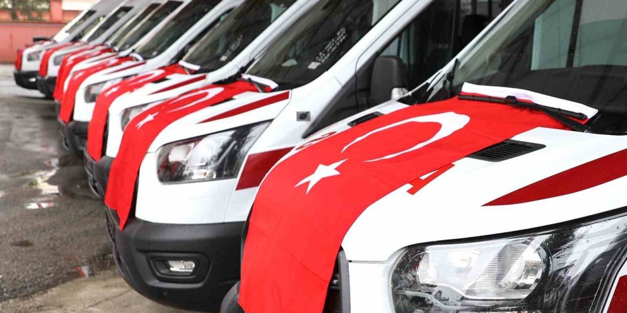 5 Yılda 600 Bin Vakaya Ulaşan Ambulans Ekipleri Her Ay Türkiye’yi 34 Kere Turlayacak Kadar Yol Yapıyor