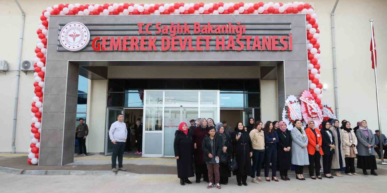 25 Yatak Kapasiteli Gemerek Devlet Hastanesi Hizmet Veremeye Başladı